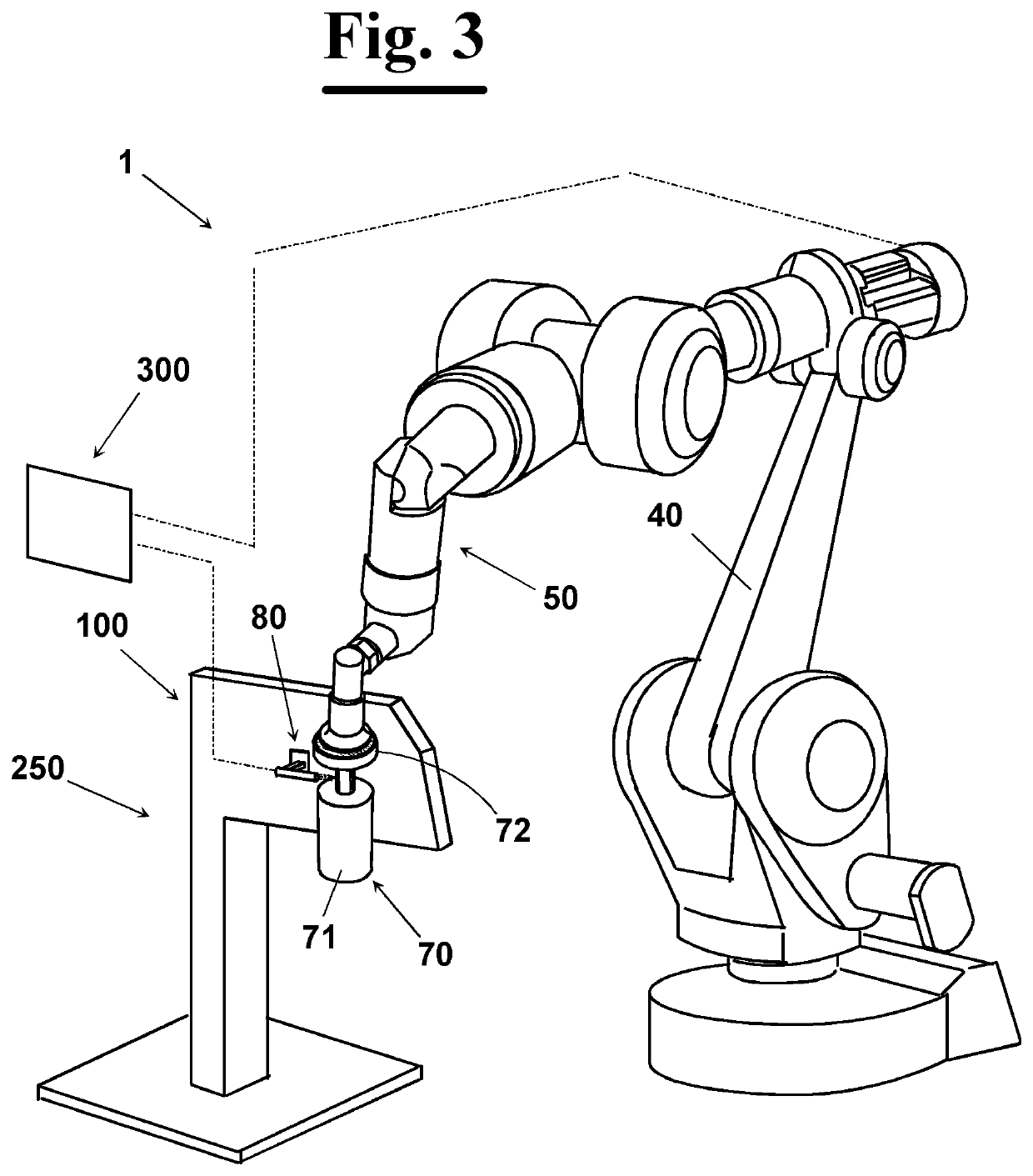 Apparatus for verifying the presence, or the absence, of an abrasive element in a machine for working surfaces