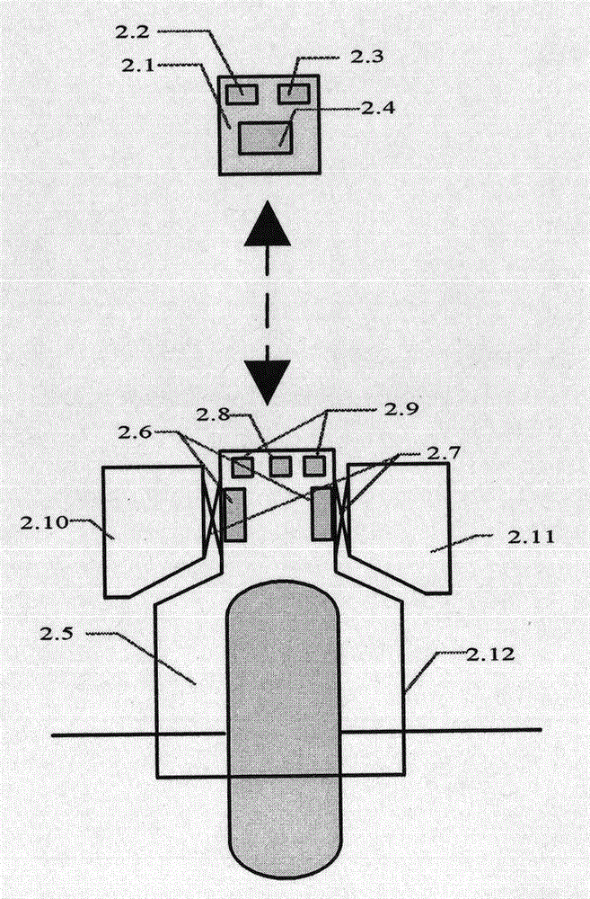 Telescopic type electric balance single-wheel vehicle