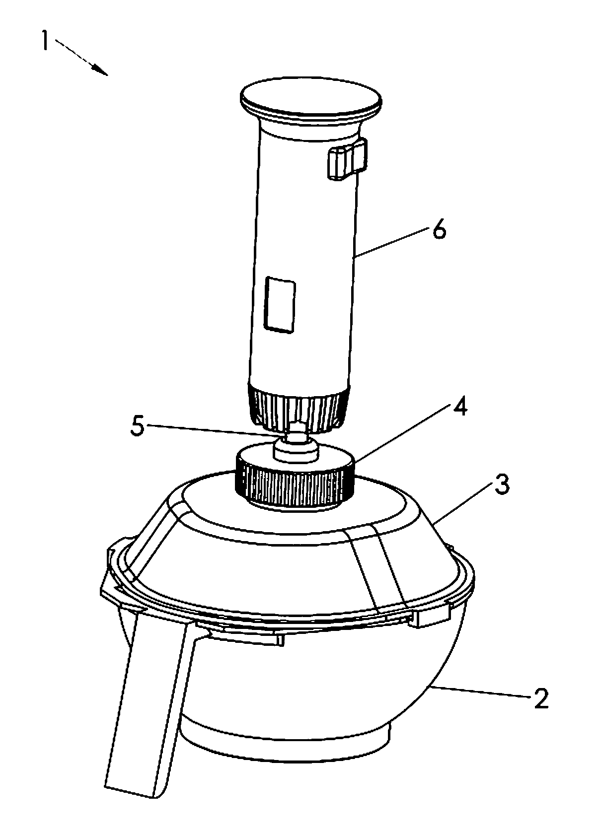 Apparatus for mixing hair colorant chemicals