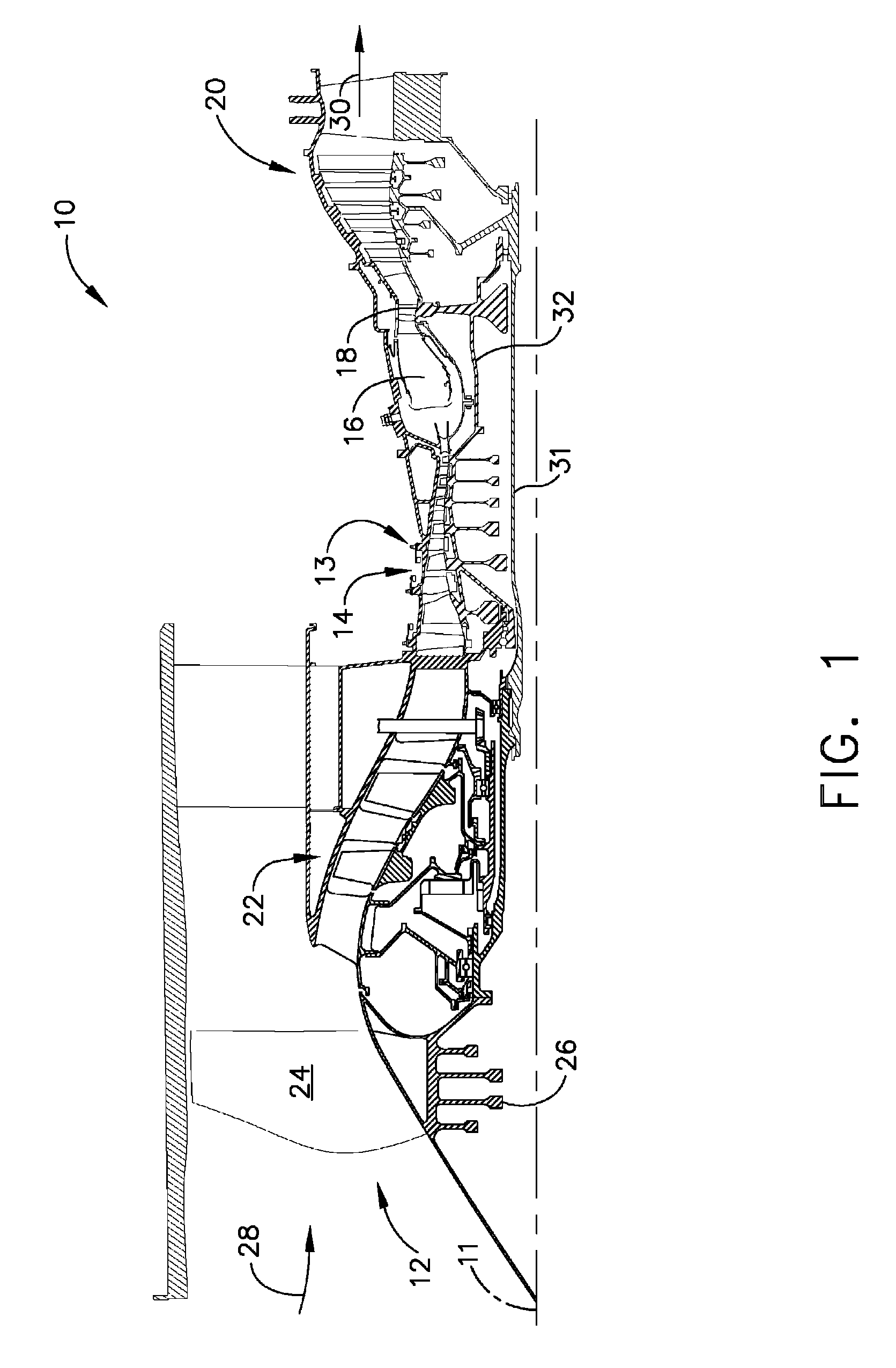 Gas turbine engine assembly and methods of assembling same