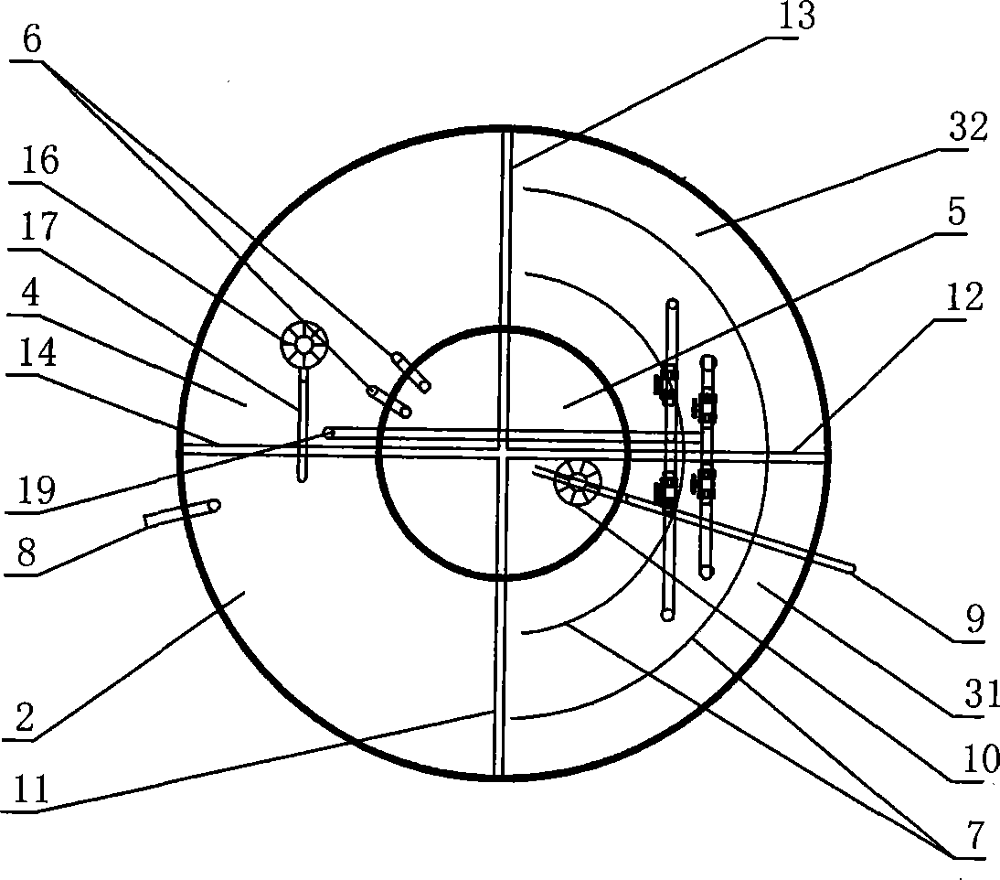 Biological filler shimmying-bed