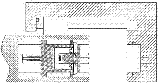 Safe power equipment power supply inserting and connecting mechanism