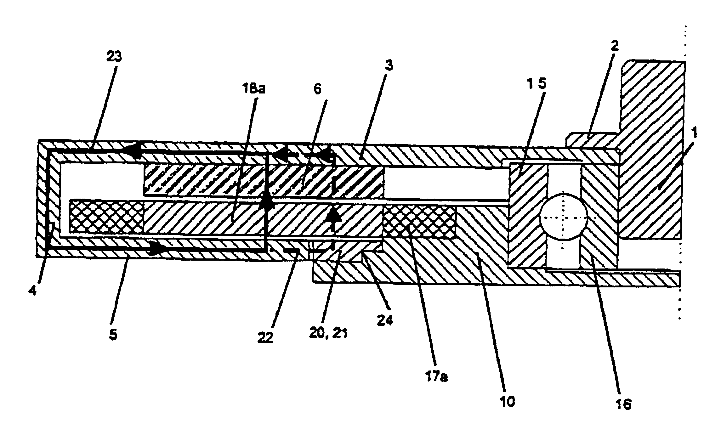 Disk motor with bearing prestressing feature