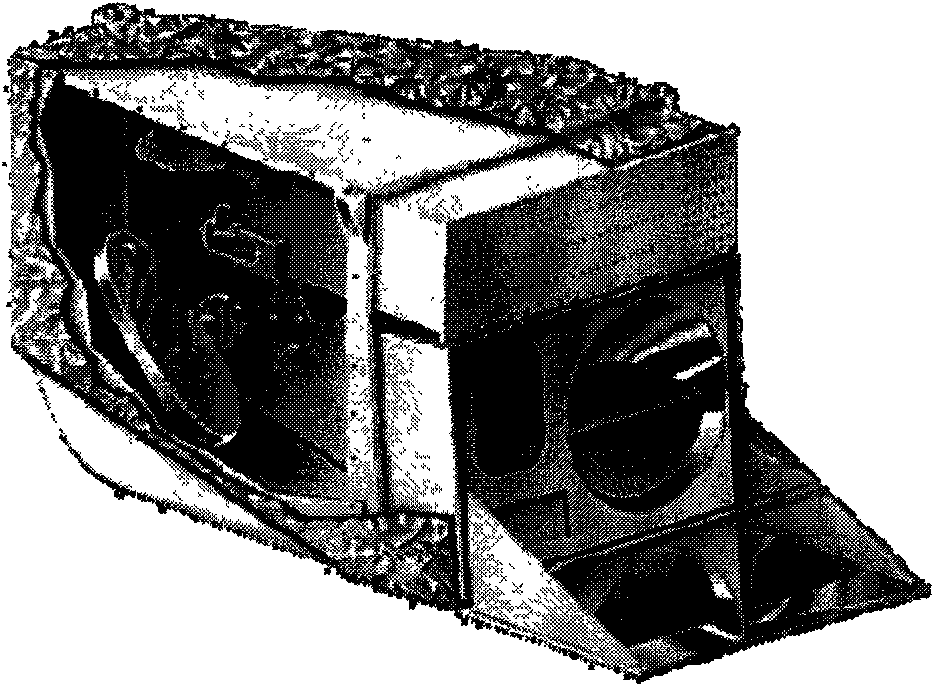 Method for inversing surface temperature and emissivity from MODIS data