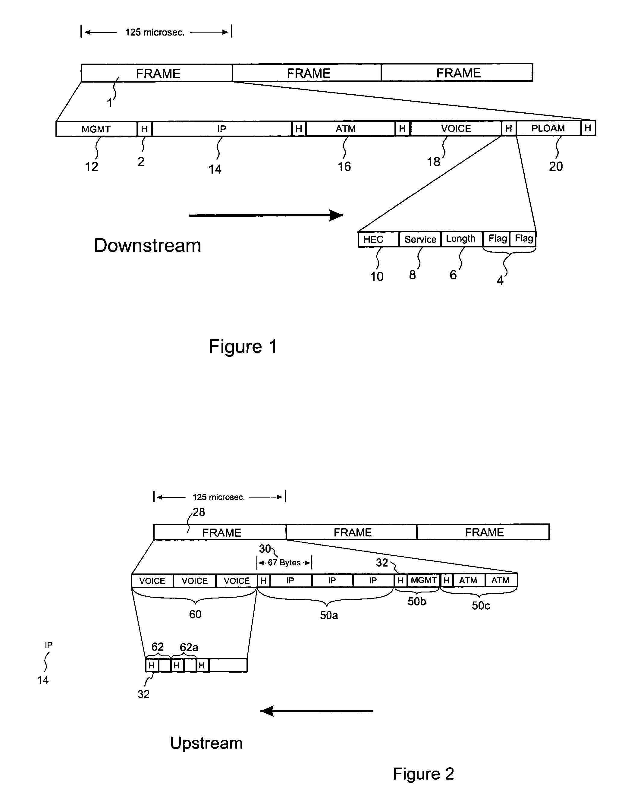 Protocol for native service transport over point-to-multipoint passive optical networks