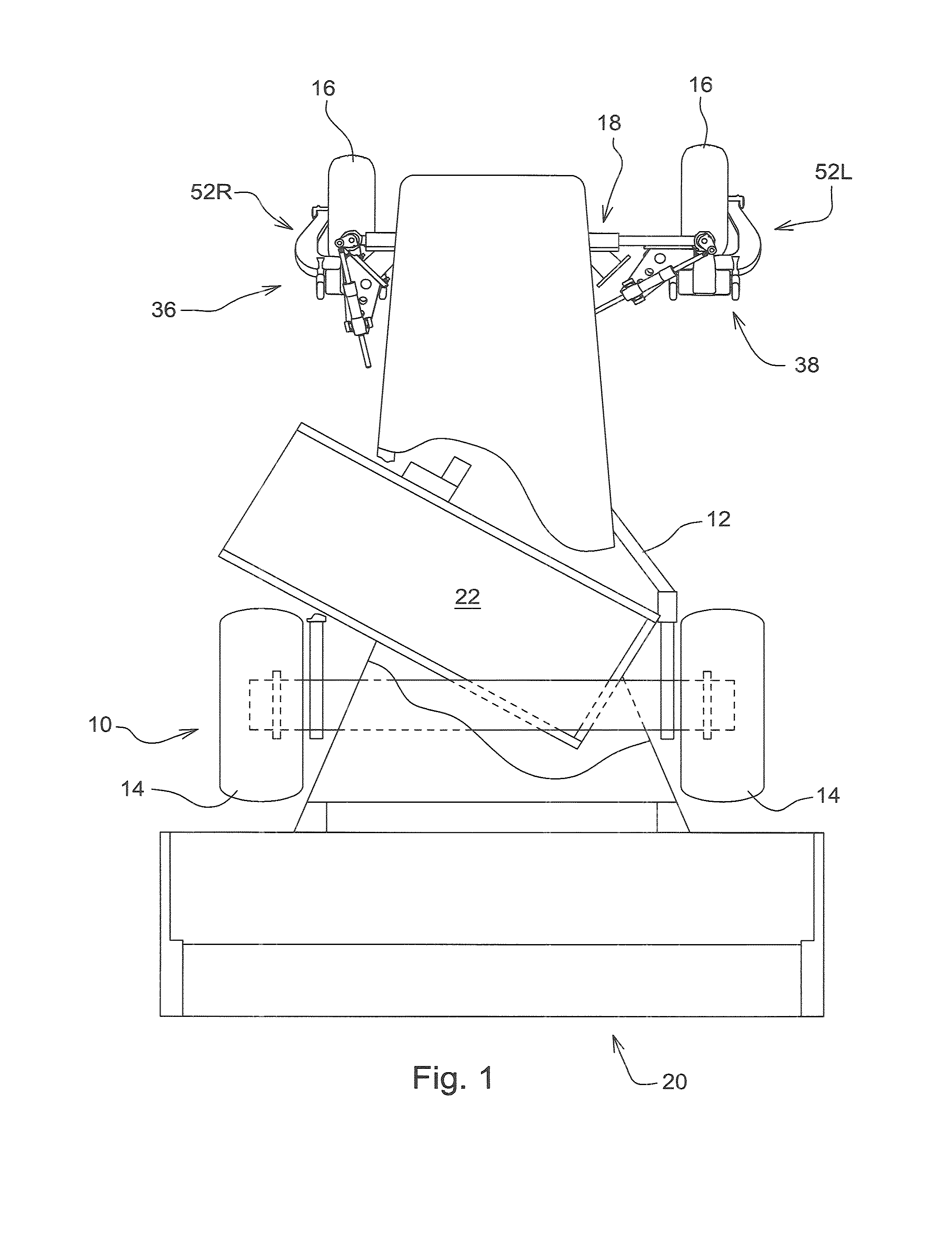 Steering cylinder mounting arrangement used with a length-adjustable axle