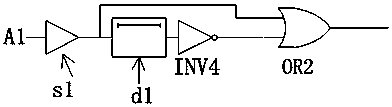 Low-noise and high-ground-up-noise-resistant output driving circuit and method