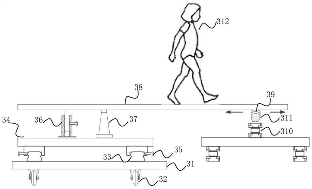 Dynamic calibration method for treadmill force platform and system thereof