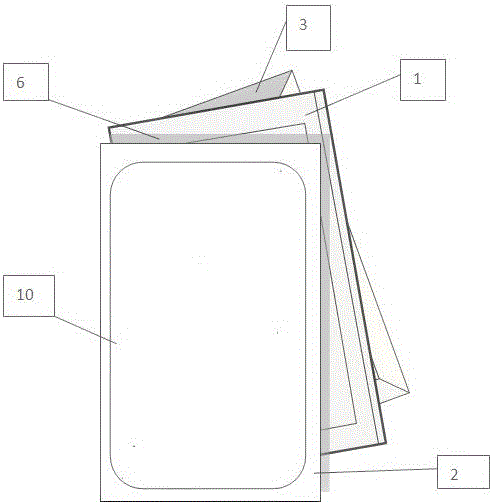 Filtering net of nanofiber membrane air purifier