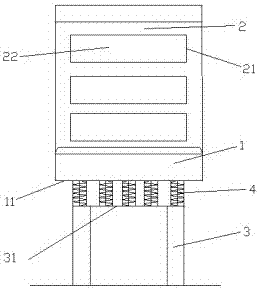 Automobile seat for relieving fatigue