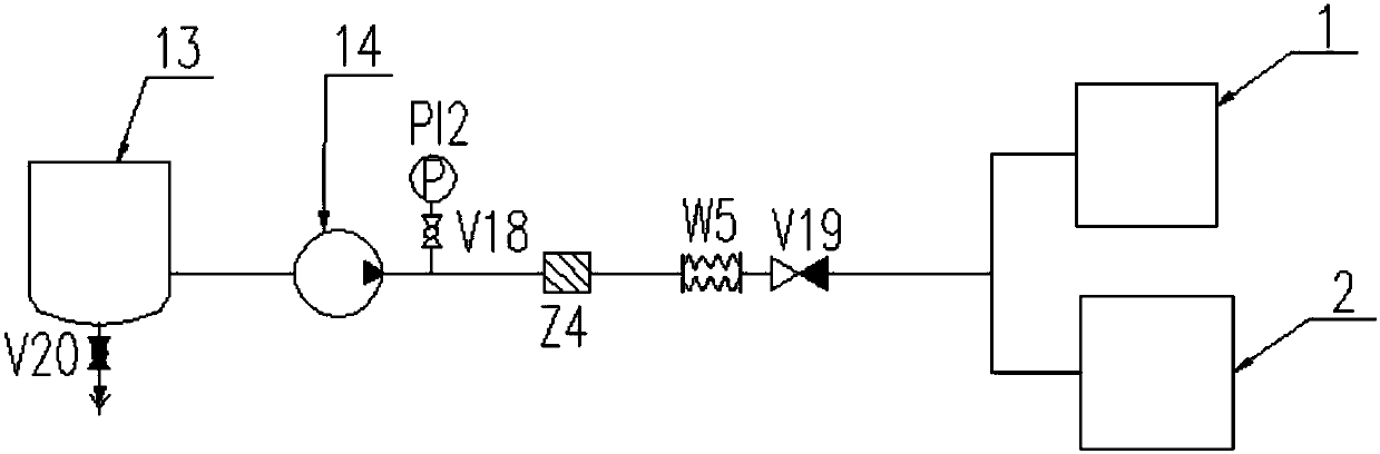 Cold and hot alternating test device and method for converter valve cooling system