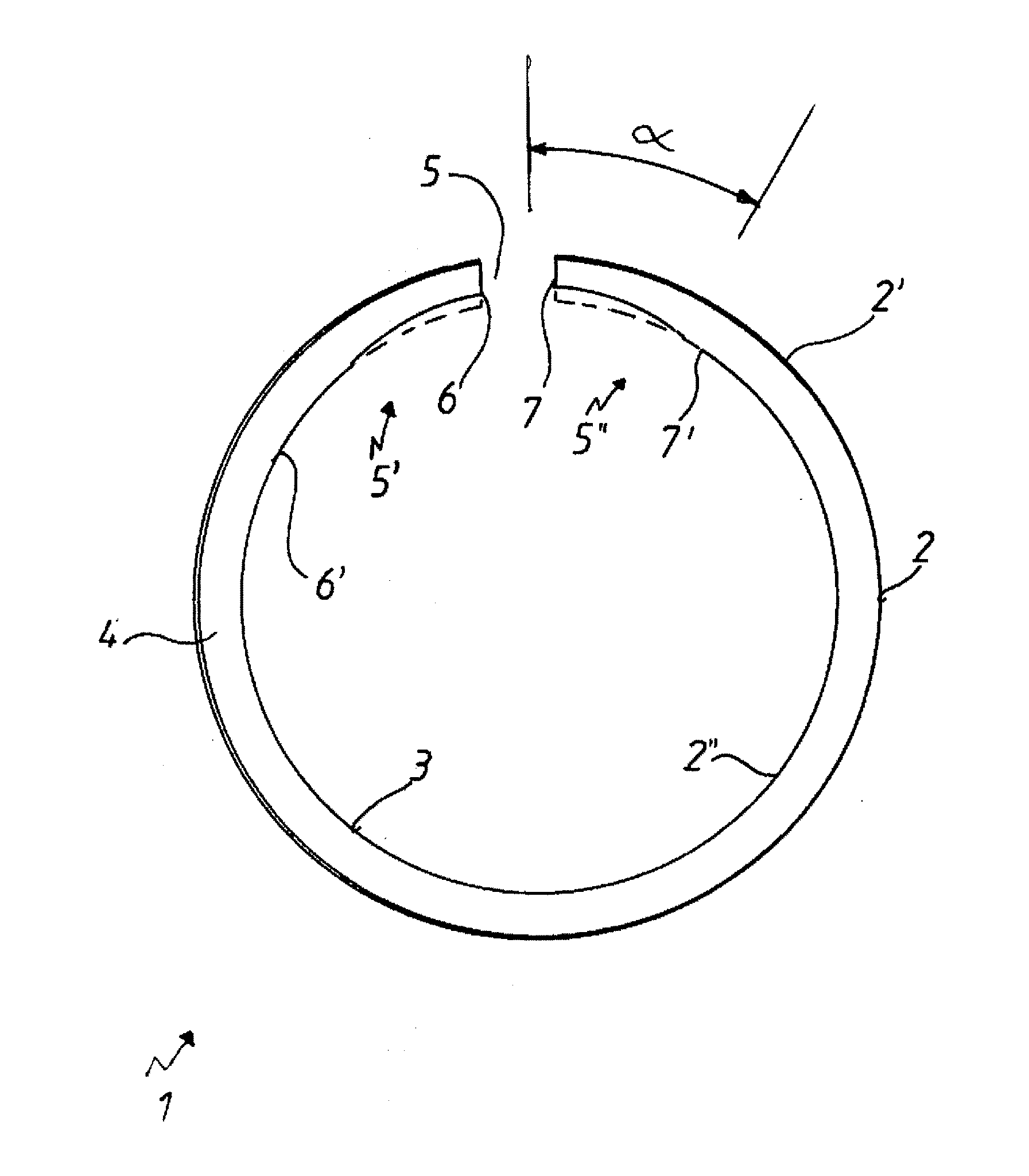 Method for producing a piston ring