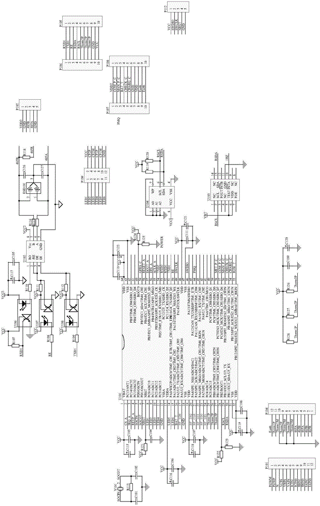 Low voltage distribution cabinet power data acquisition module