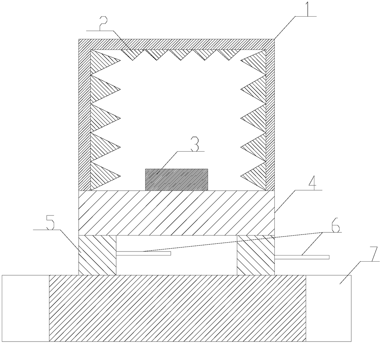 A multi-level micro-vibration system test method and system