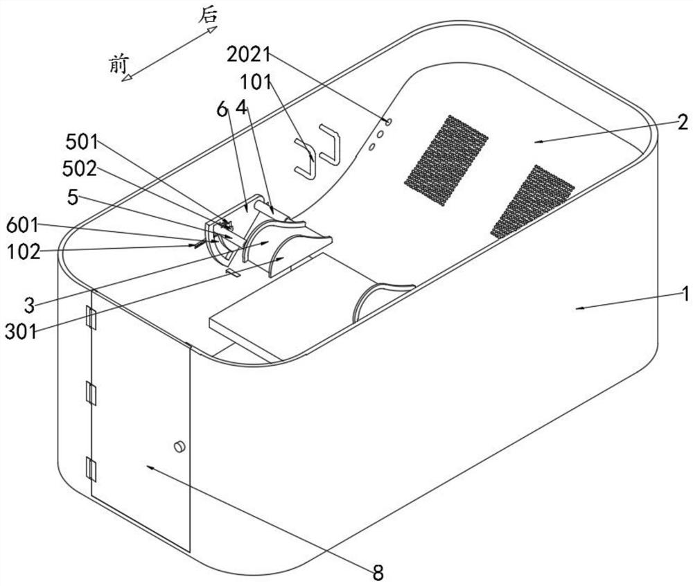 An obstetric delivery device