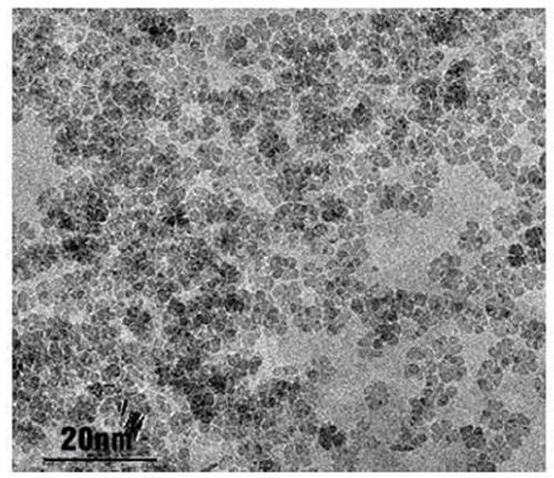 Co-doped red-light fluorescent light-emitting nanocrystalline material as well as preparation method and application thereof