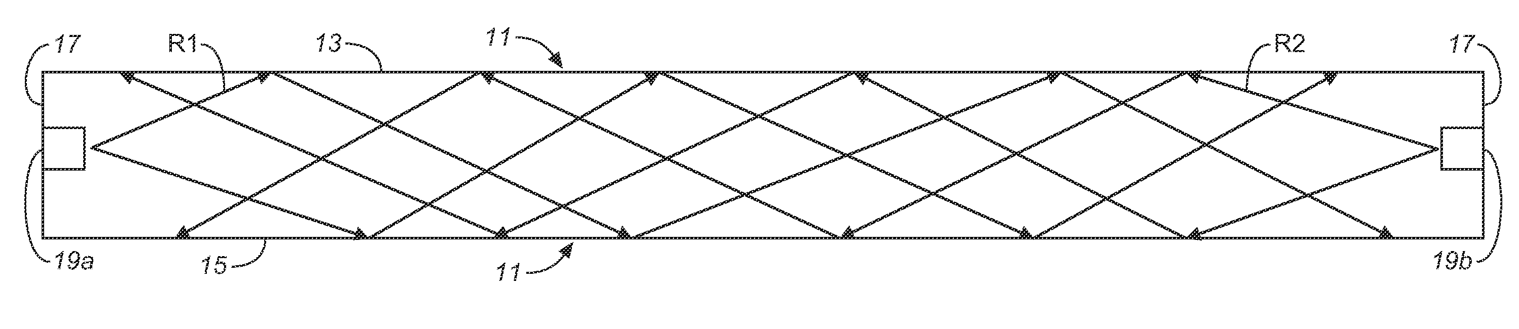 Luminaire having floating luminous light source