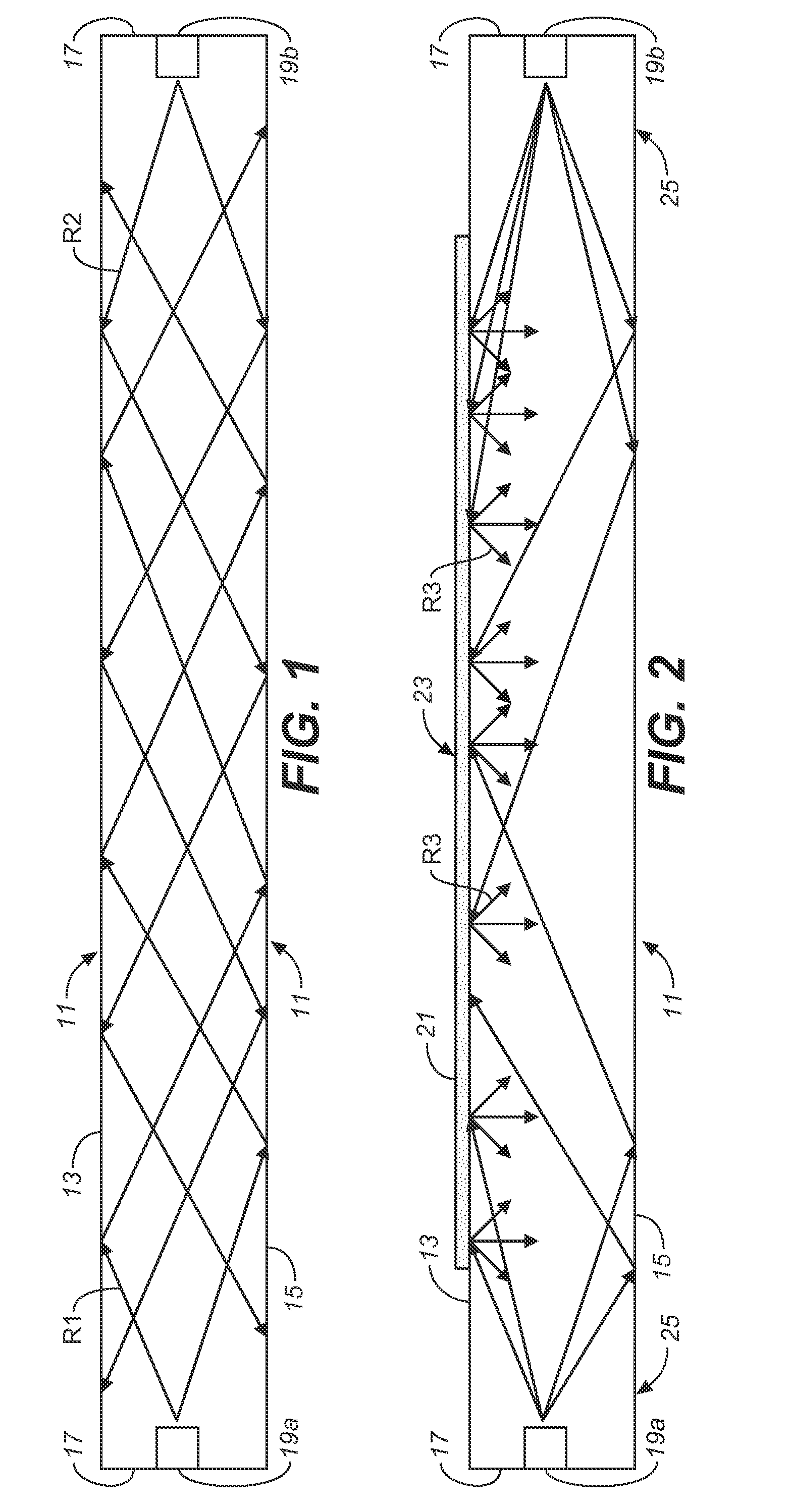 Luminaire having floating luminous light source