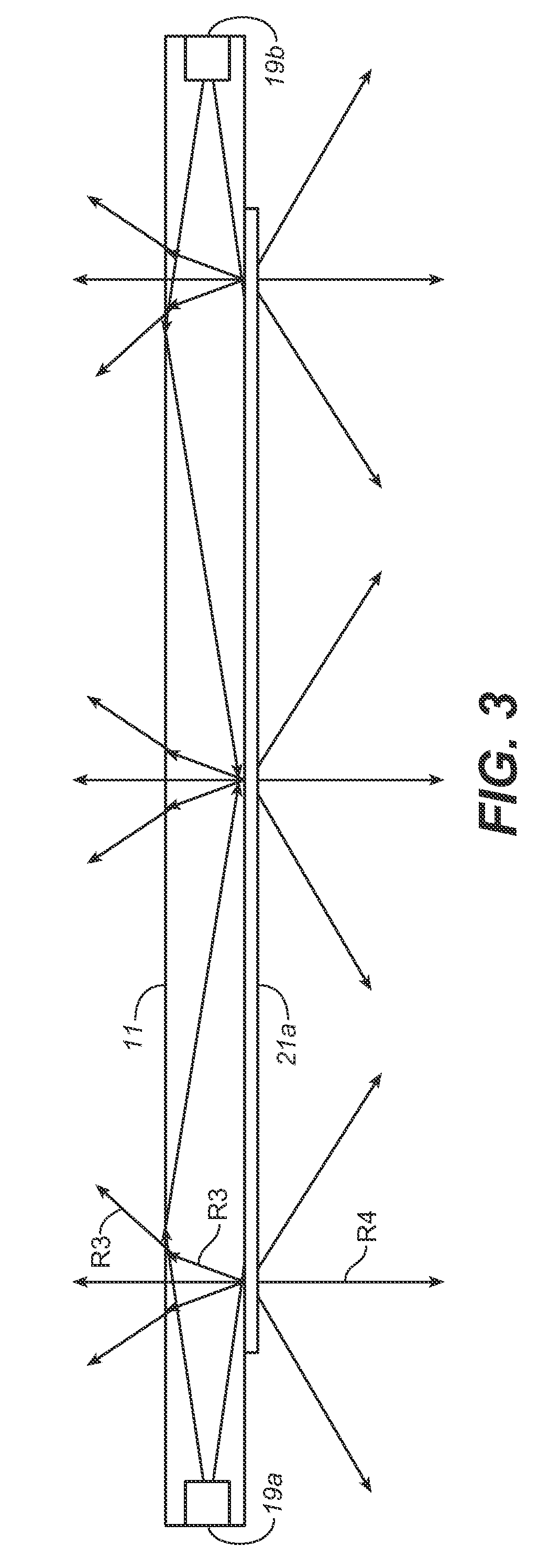 Luminaire having floating luminous light source