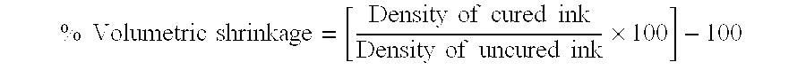 Curable jettable liquid for flexography