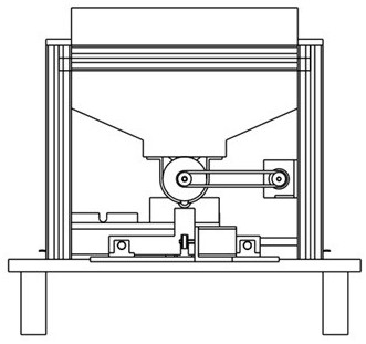 Automatic stringing machine for flaky food