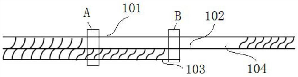 A preparation method of a three-dimensional woven closed cavity structure and its prefabricated parts