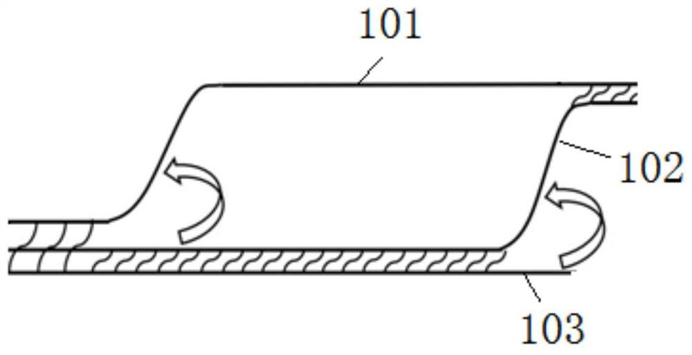 A preparation method of a three-dimensional woven closed cavity structure and its prefabricated parts