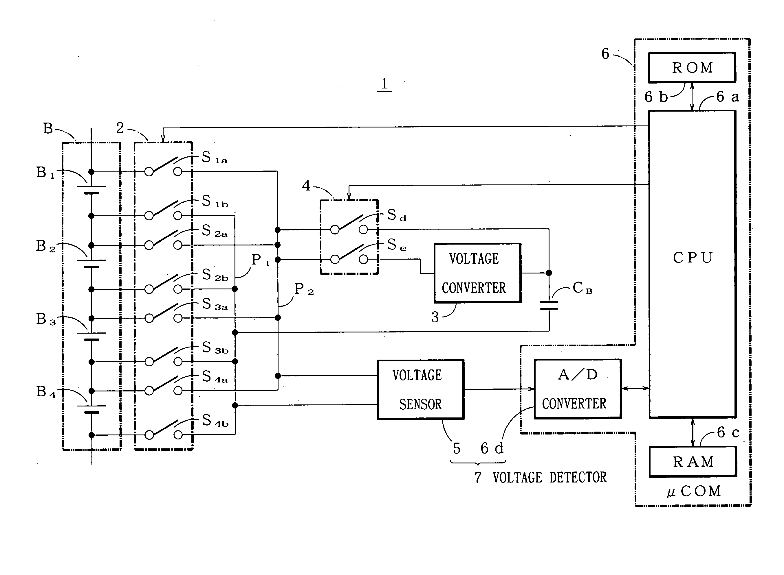 Method and apparatus for equalizing secondary cells