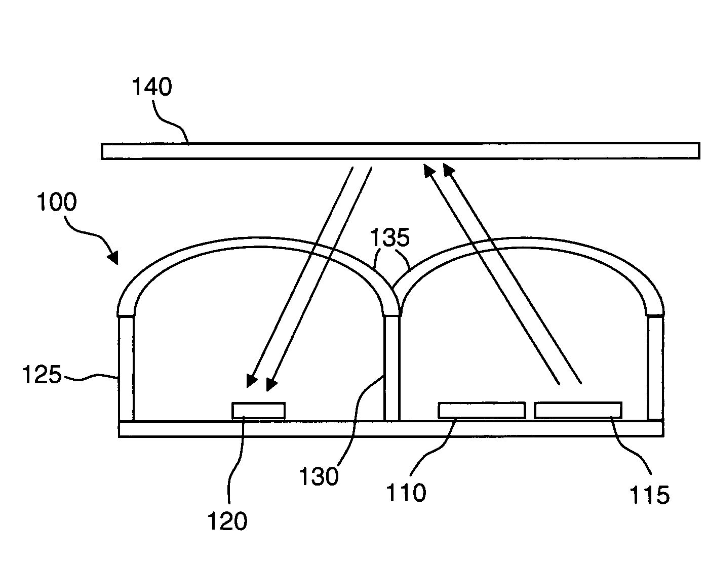 Integrated ambient light sensor and distance sensor