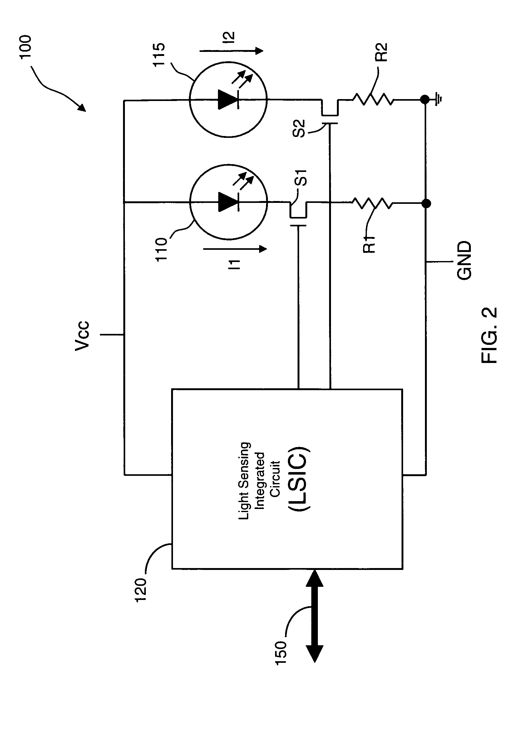 Integrated ambient light sensor and distance sensor