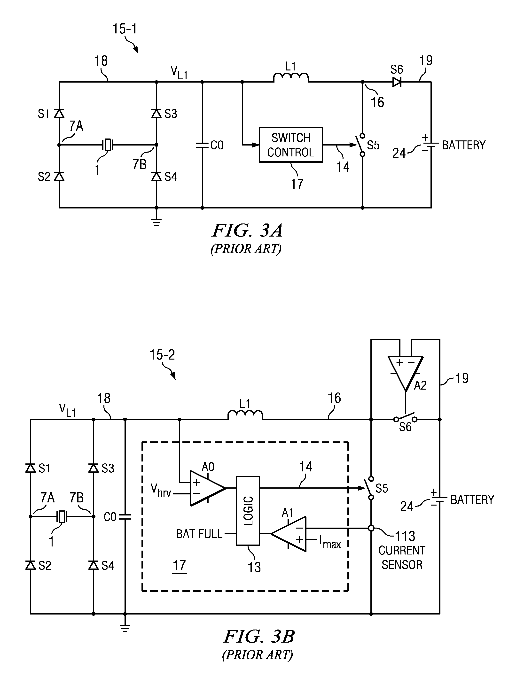 Power management DC-DC converter and method for induction energy harvester