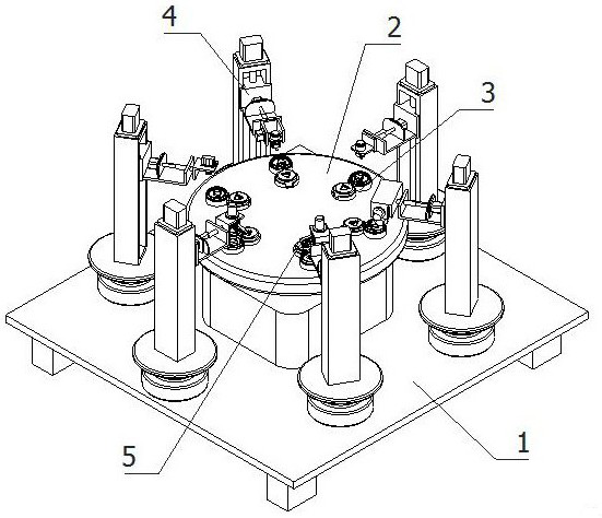 Multi-station efficient assembling equipment for vacuum cup cover