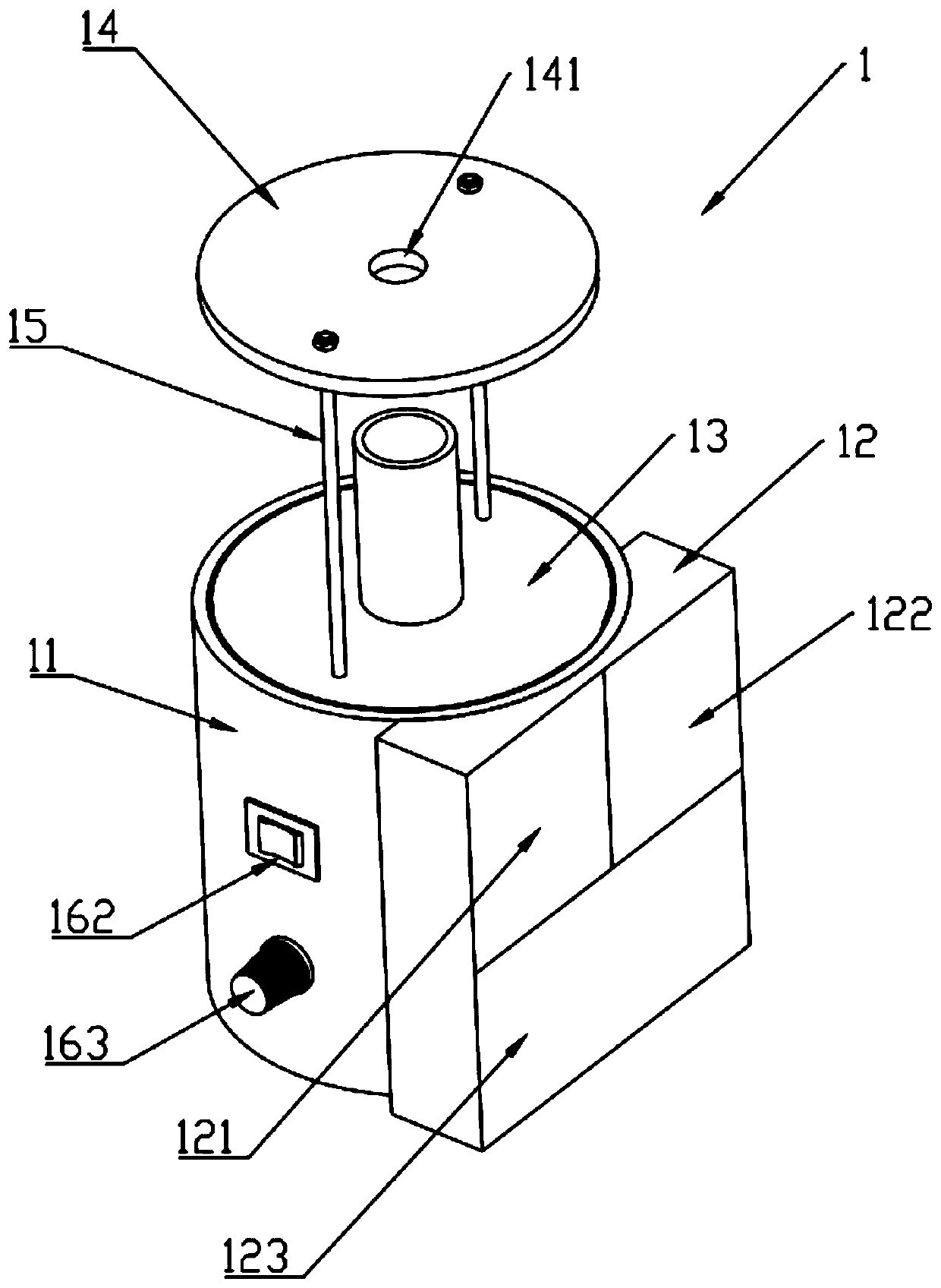 Soybean plant analyzer and phenotype data acquisition and recognition method