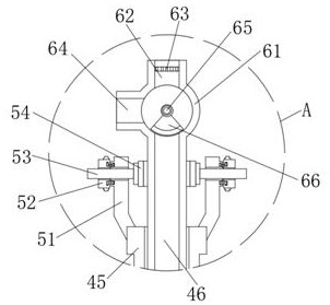 Agricultural planting-based mechanical irrigation device with flow regulation structure