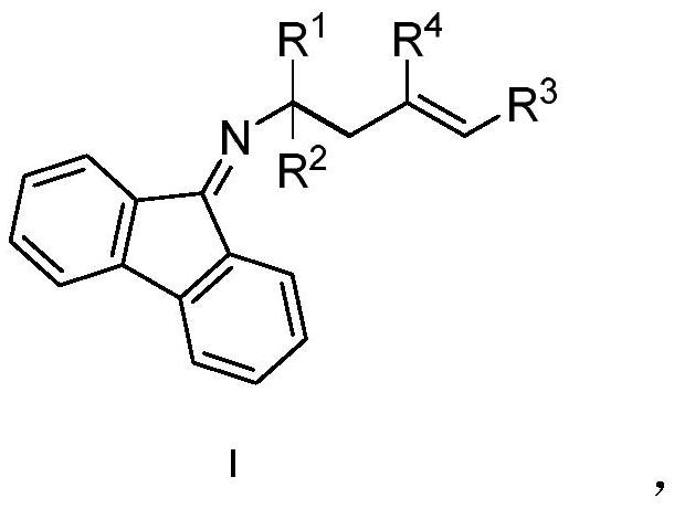 Chiral alpha-polysubstituted-alpha-fluorine-containing homoallylamine compound, preparation method and application thereof