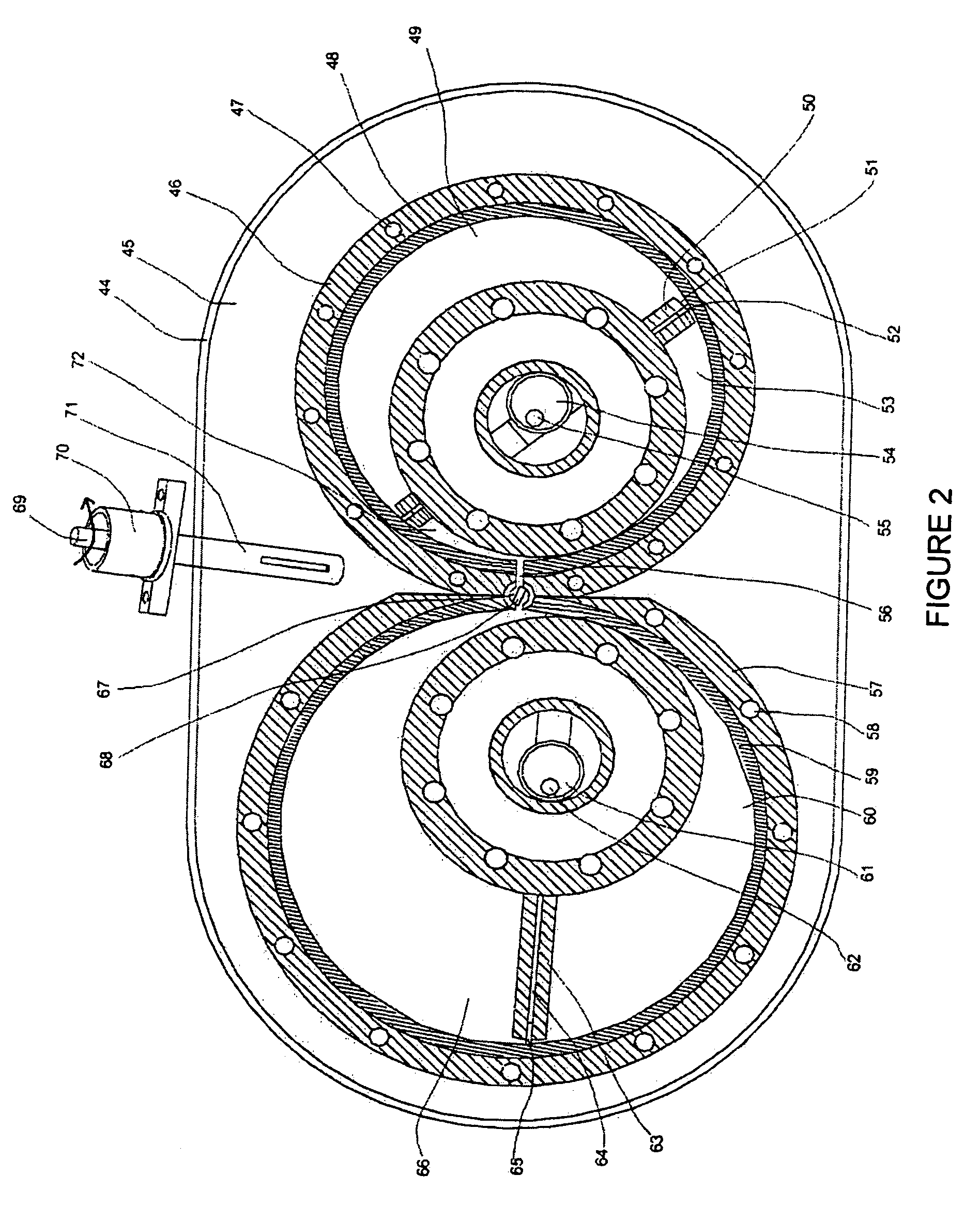 Rotary vane engine and thermodynamic cycle