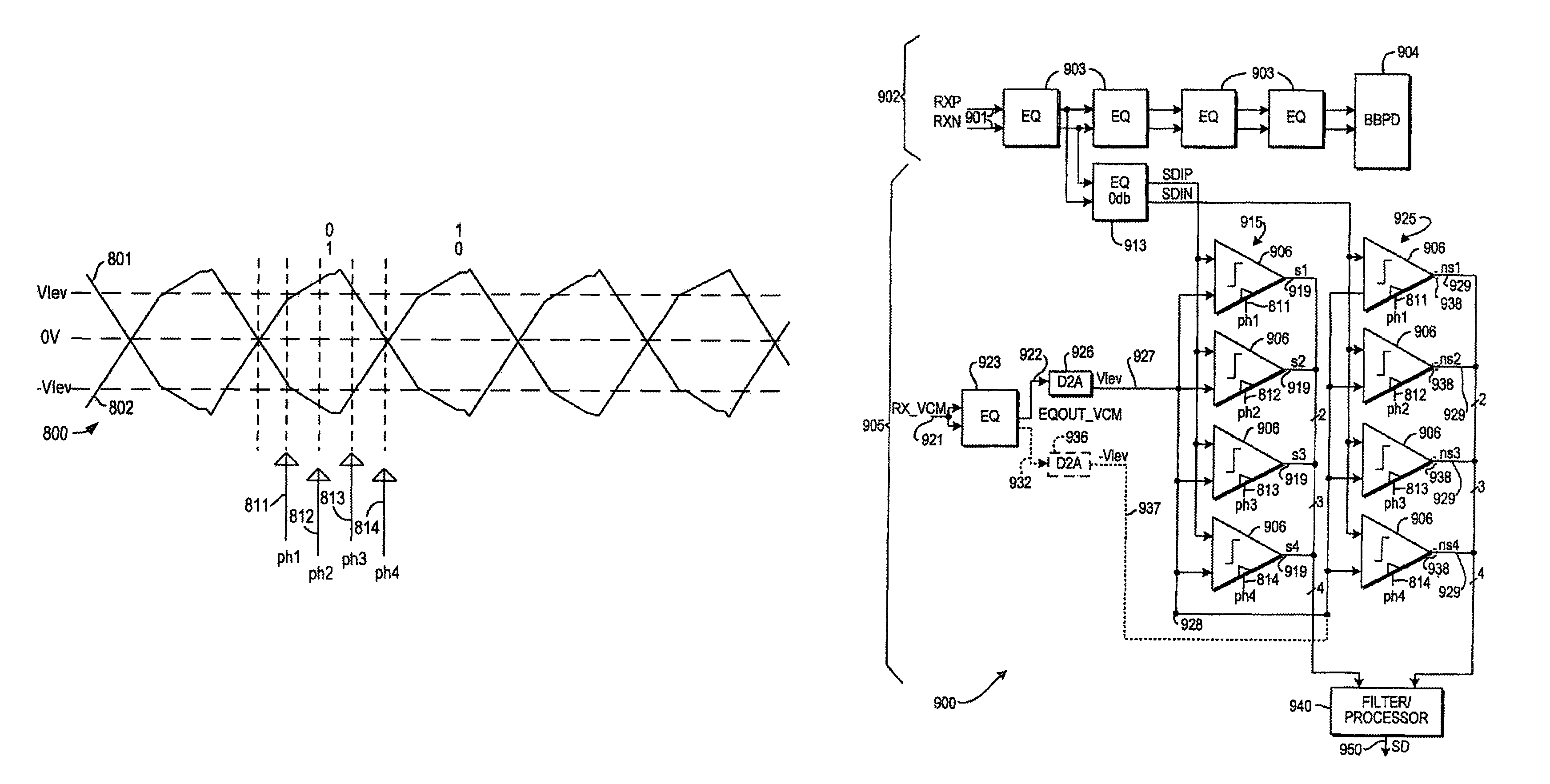 Signal detect for high-speed serial interface