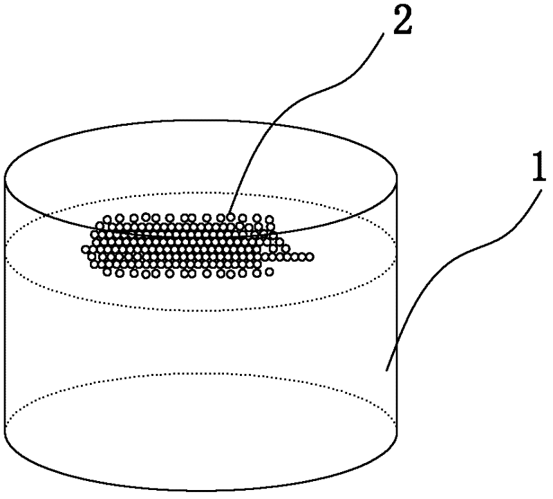 Preparation method for pile face black silicon material