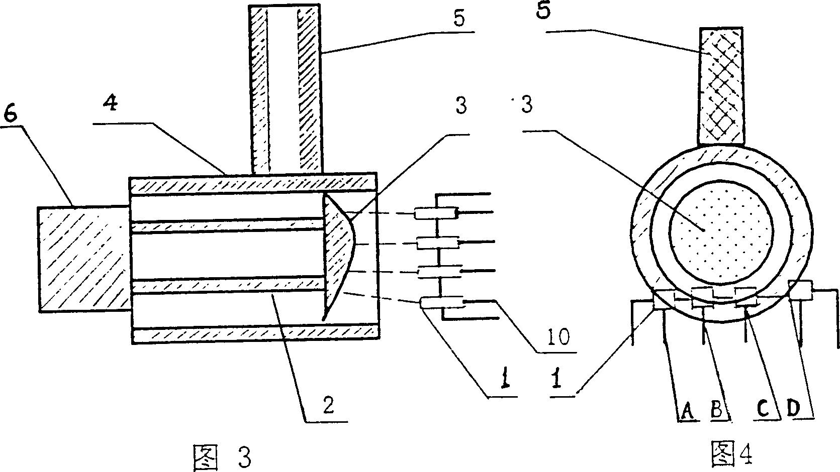 Process for synthesizing quartz glass by horizontal silicon tetrachloride vapor deposition