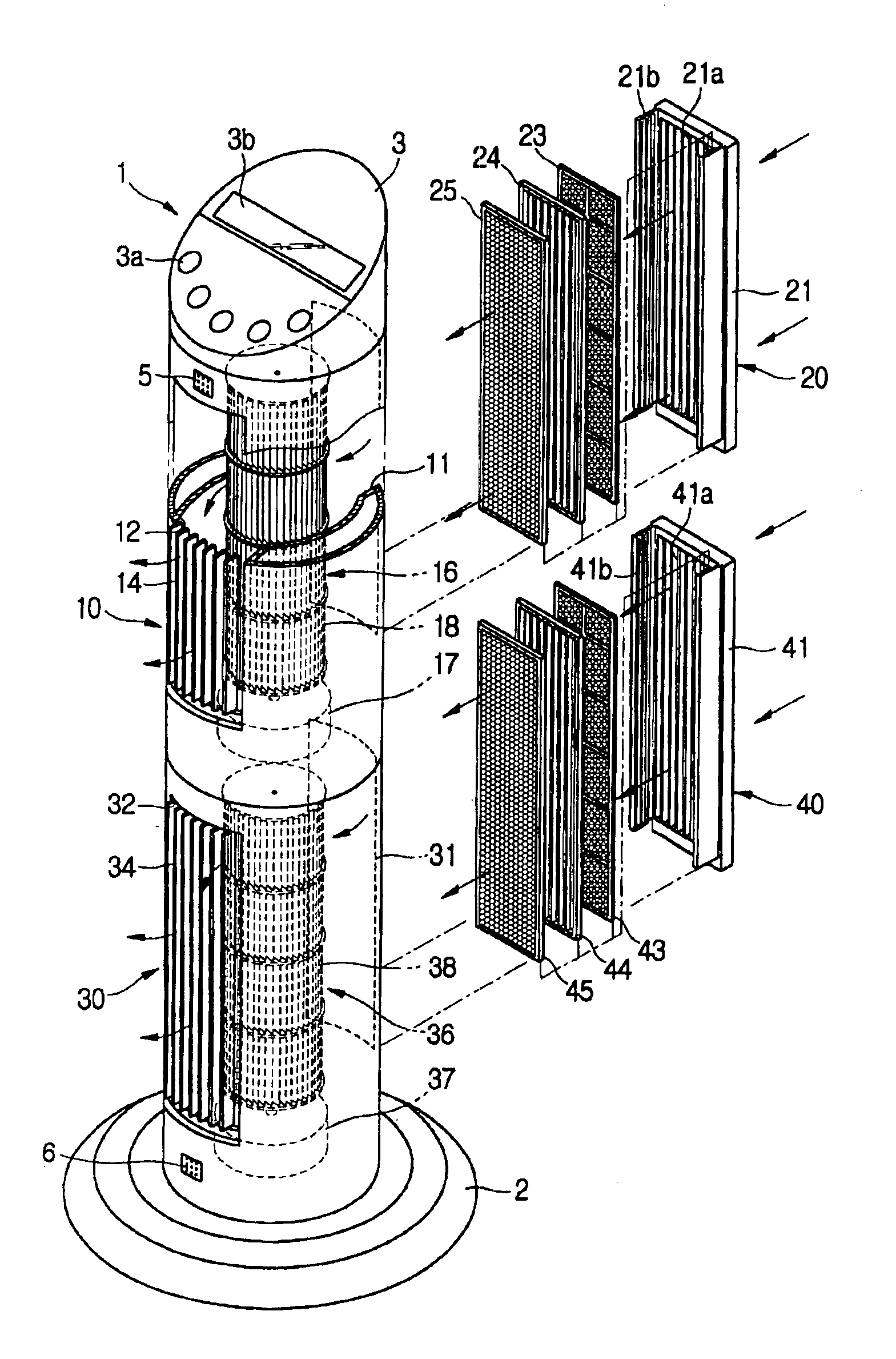 Air cleaning apparatus