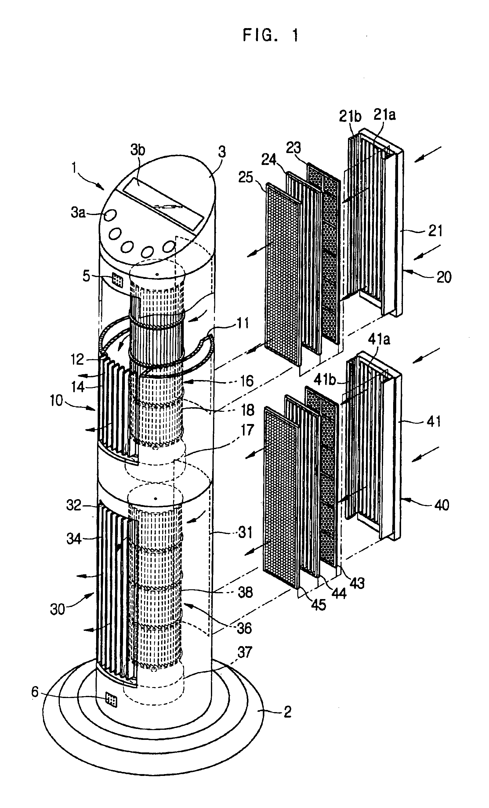 Air cleaning apparatus