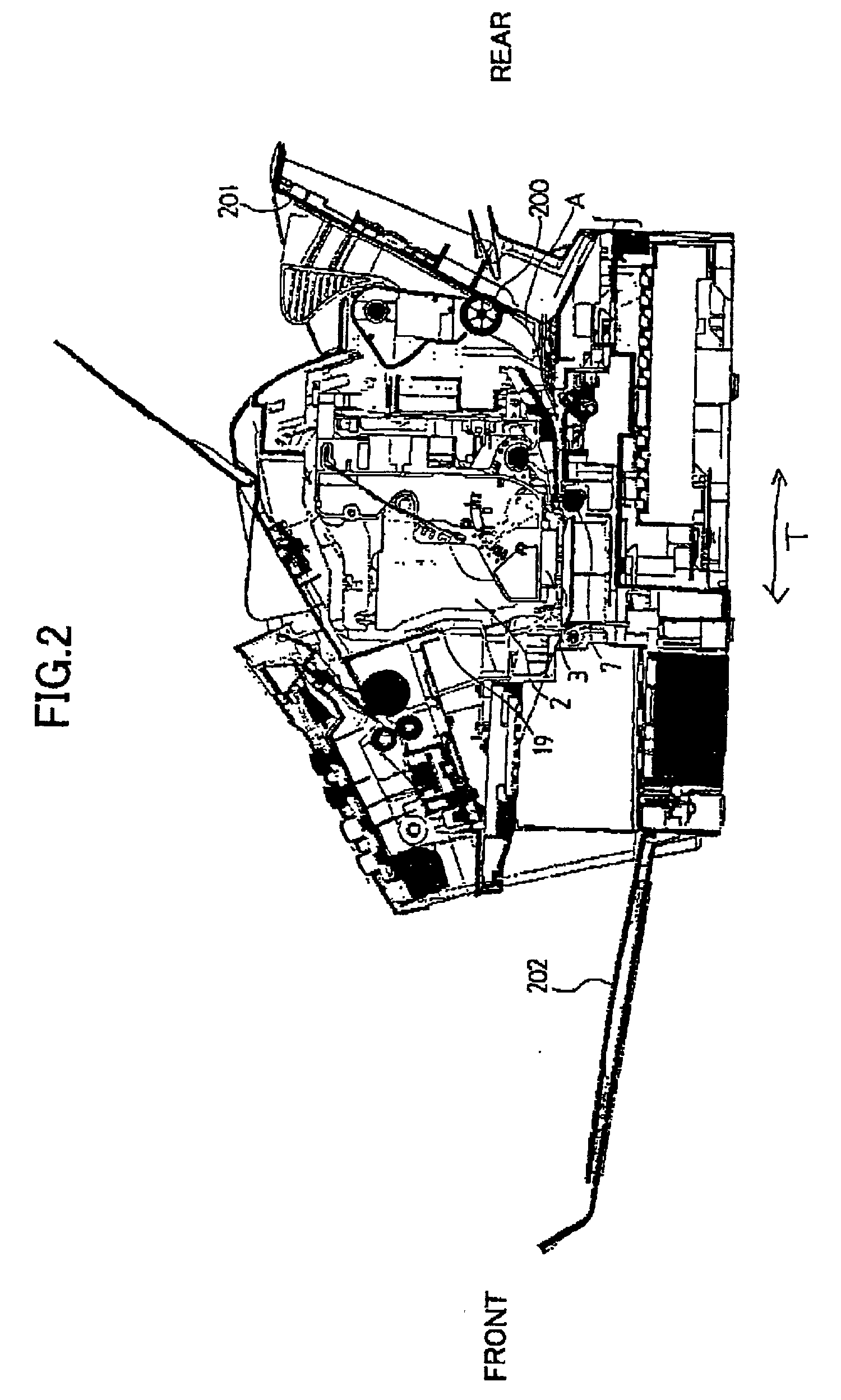 Image forming device capable of detecting existence of ink and ink cartridge with high accuracy