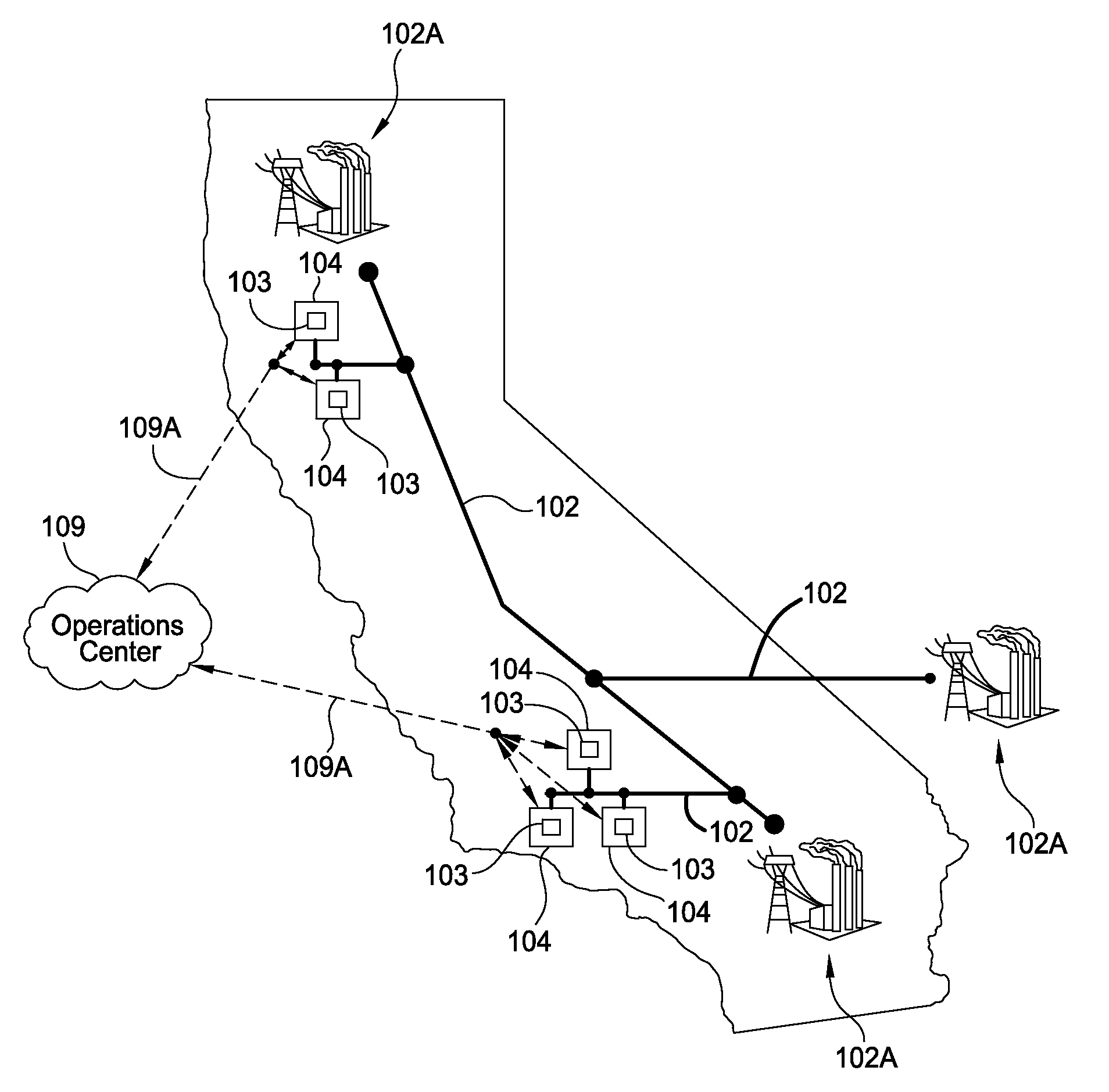 Method and apparatus for delivering power using external data