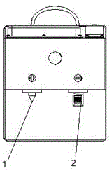 Active safety protection system for power battery pack of electric automobile