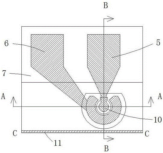 Side-illuminated pin photodetector chip and manufacturing method thereof