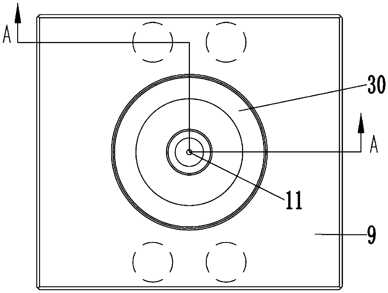 Mould for processing skeleton seal ring