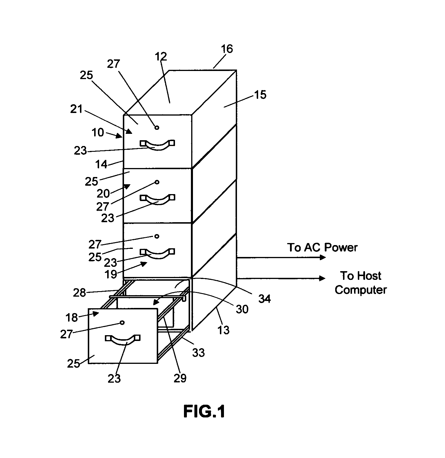 Collective objects management system with object identification using addressable decoder units