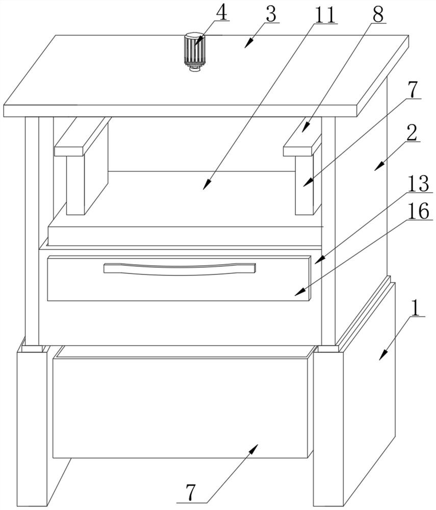 Energy-saving efficient scrap steel crushing device