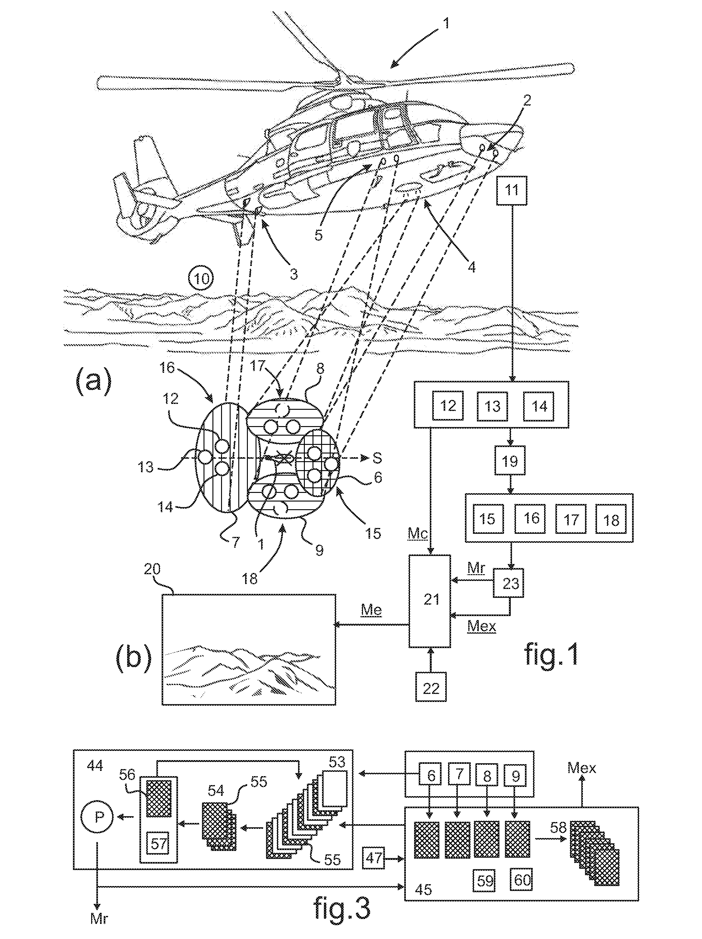 Method of assisting in the navigation of a rotorcraft by dynamically displaying a representation of the outside world constructed in flight in instantaneous and/or deferred manner