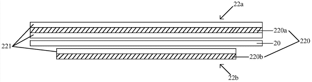 Liquid crystal display panel packaging structure